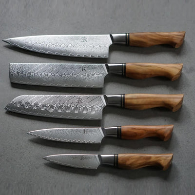 Ryda Knives ST650 Powder Steel 5Pc Knife Set