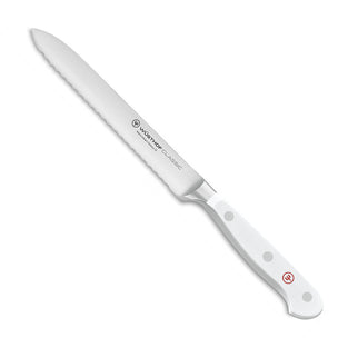 Wusthof Classic White Series Sausage Knife 14cm