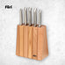 Furi Pro Chamber Vertical Knife Block 6 Pc Set