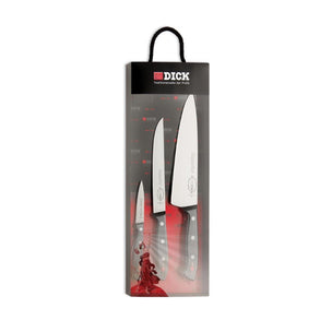 F Dick Superior Chef, Vegetable, Peeling Knife 3 Pc Gift Set
