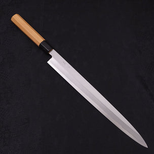 Musashi White Steel #2 Buffalo Magnolia Yanagiba Knife 33cm