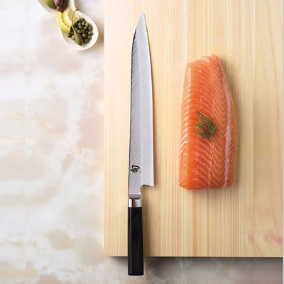 Tokushu Knife Premium Leather Japanese Knife Roll - White